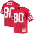 San Francisco 49ers Jerry Rice Mitchell & Ness Scarlet Legacy Replica Jersey