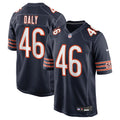 Chicago Bears Scott Daly Navy Team Game Jersey