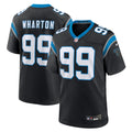 Carolina Panthers Tershawn Wharton Black Team Game Jersey