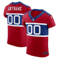 New York Giants Red Alternate Vapor F.U.S.E. Elite Custom Jersey