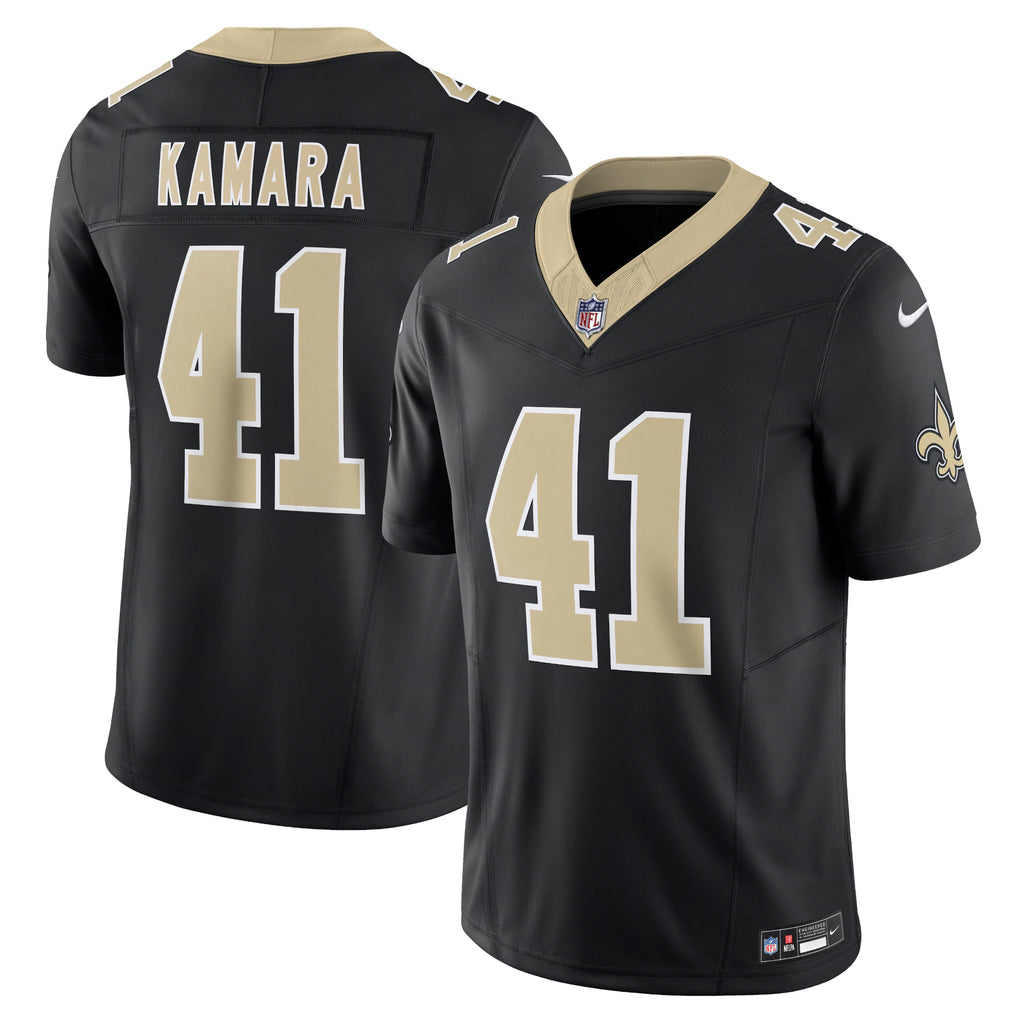New Orleans Saints Alvin Kamara Black Vapor F.U.S.E. Limited Jersey