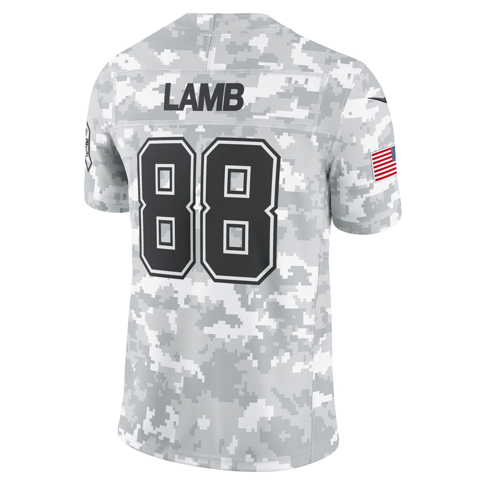 Dallas Cowboys CeeDee Lamb Arctic Camo 2024 Salute to Service Limited Jersey