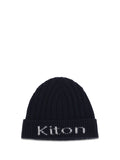 Kiton Men Wool Beanie Hat
