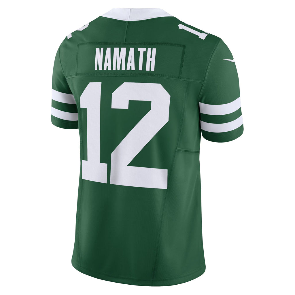 New York Jets Joe Namath Legacy Green Vapor F.U.S.E. Limited Jersey