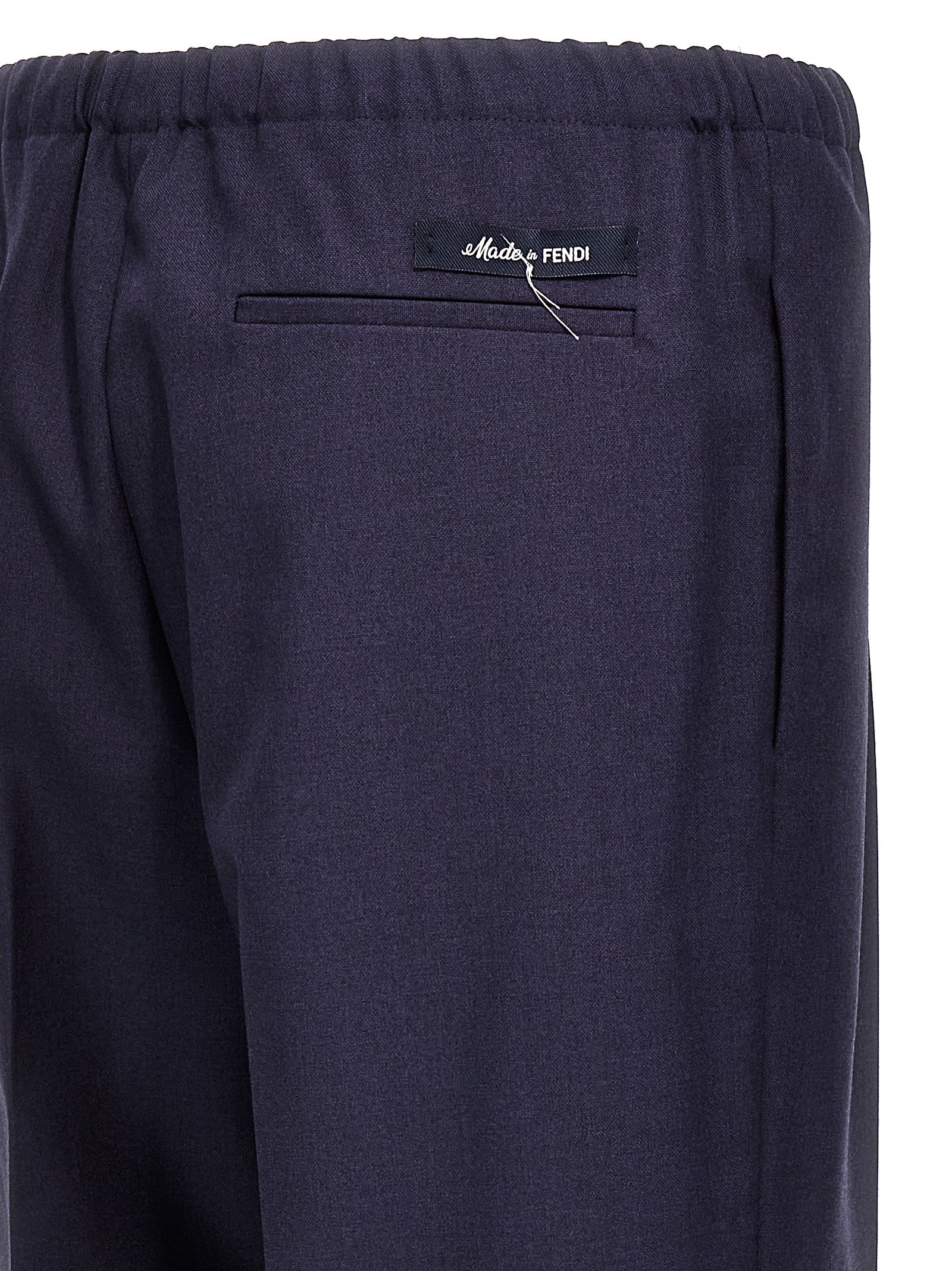 Fendi Men Wool Trousers