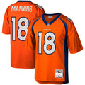 Denver Broncos Peyton Manning Mitchell & Ness Orange Legacy Replica Jersey