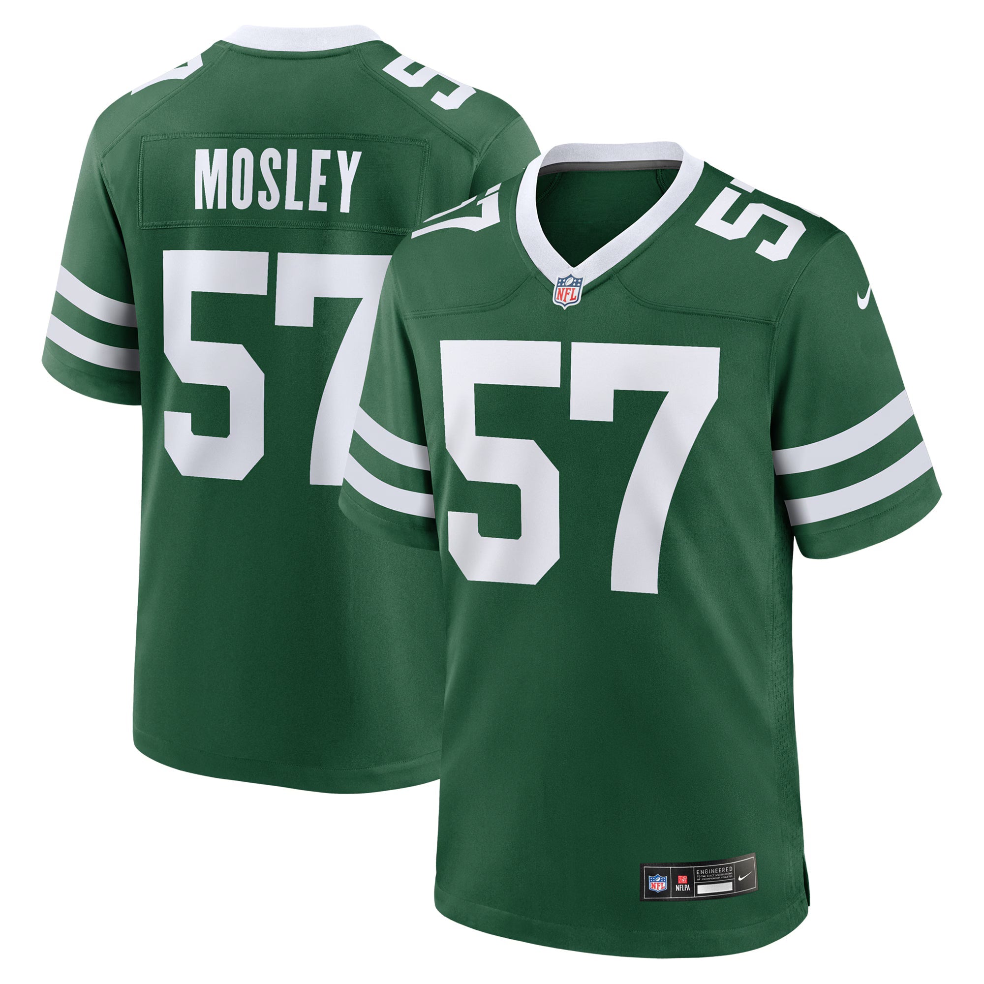 New York Jets C.J. Mosley Legacy Green Team Game Jersey