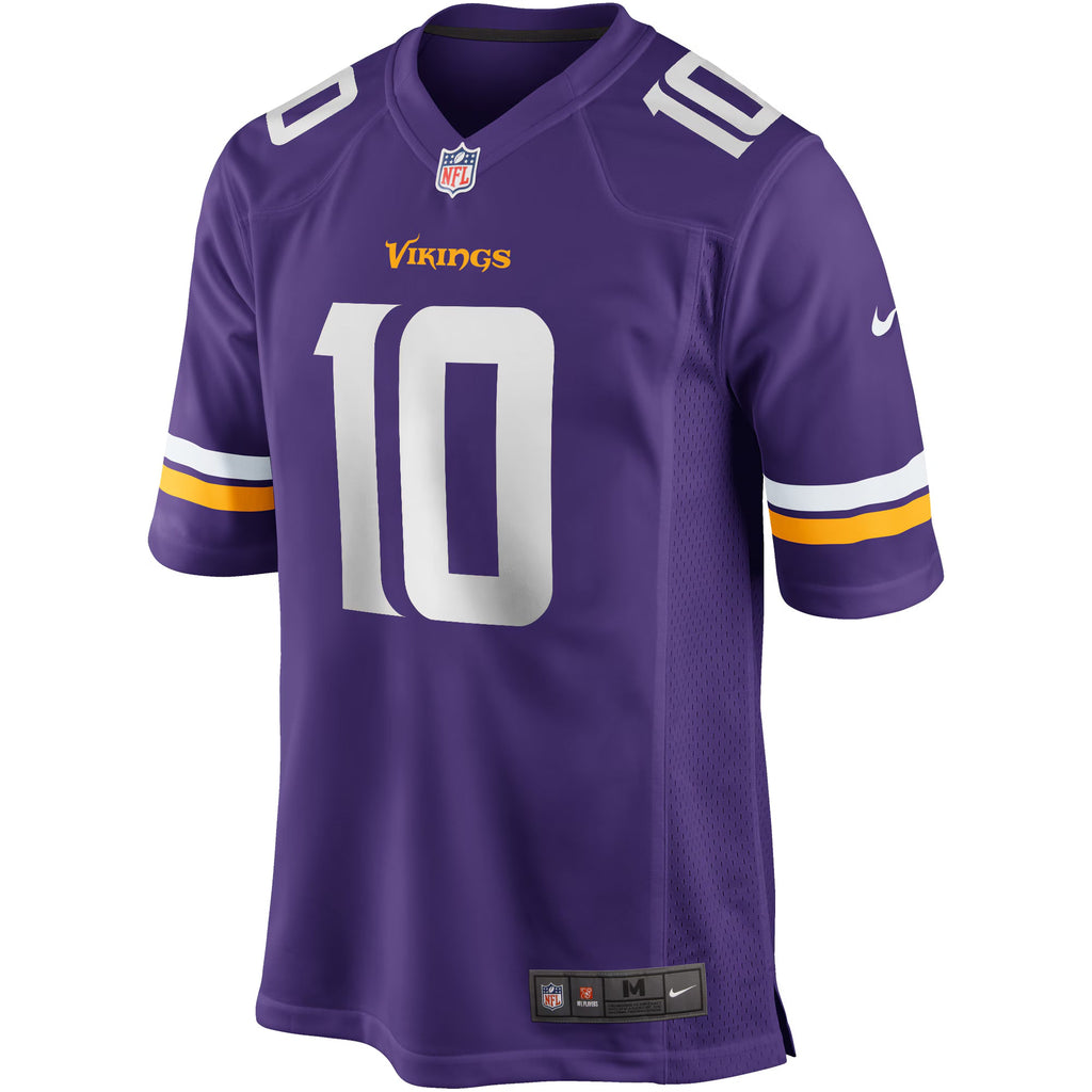 Minnesota Vikings Fran Tarkenton Purple Game Retired Player Jersey