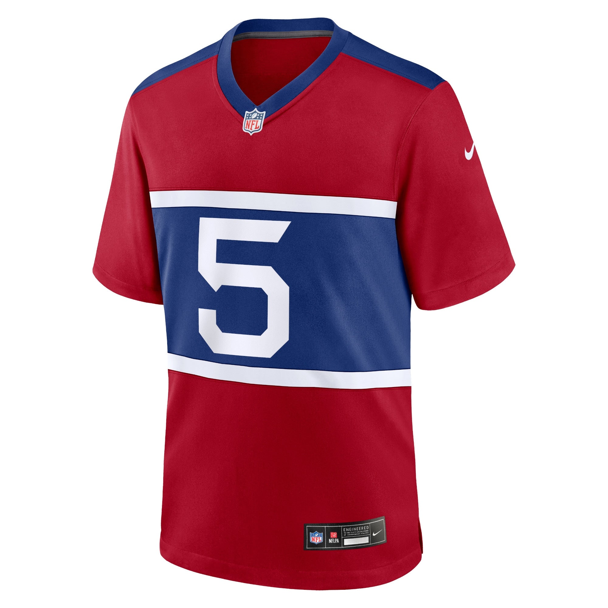 New York Giants Kayvon Thibodeaux Century Red Alternate Player Game Jersey