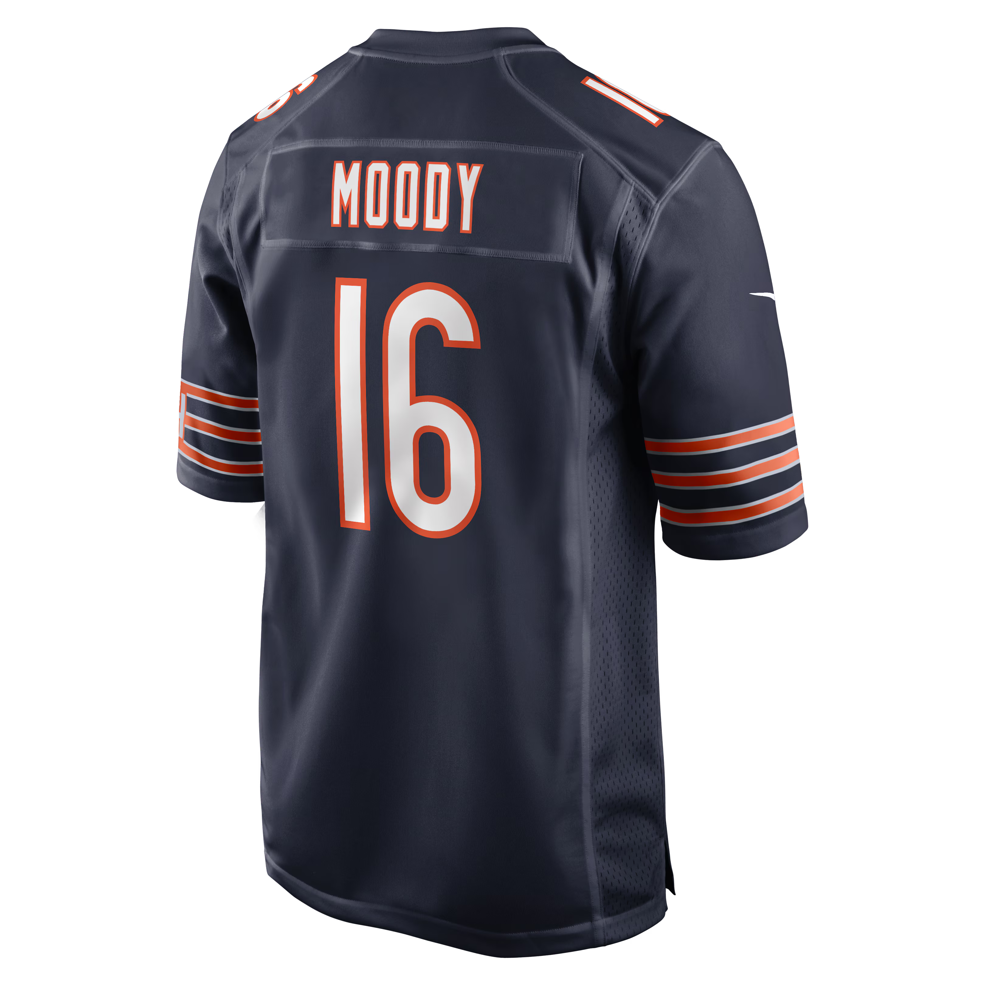 Chicago Bears Jake Moody Navy Team Game Jersey