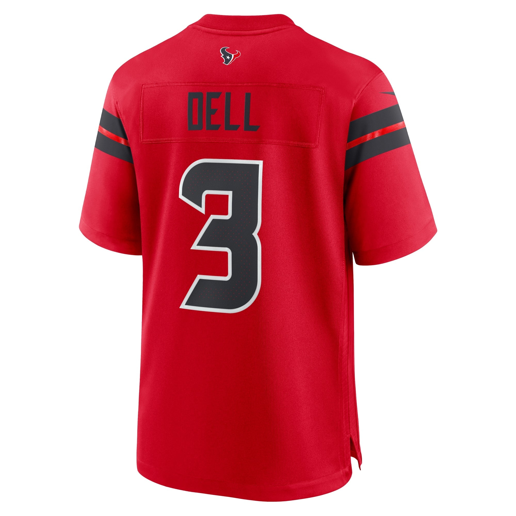 Houston Texans Tank Dell Red Alternate Game Jersey