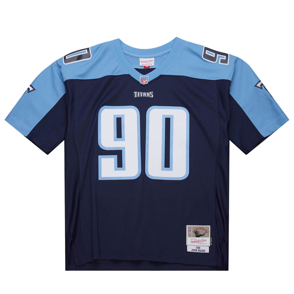 Tennessee Titans Jevon Kearse Mitchell & Ness Navy 1999 Legacy Replica Jersey