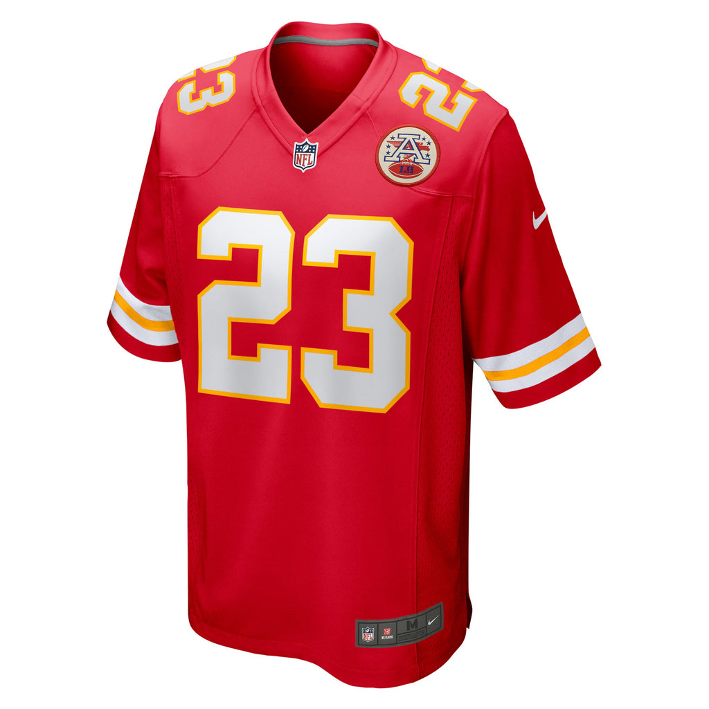 Kansas City Chiefs Drue Tranquill Red Game Player Jersey