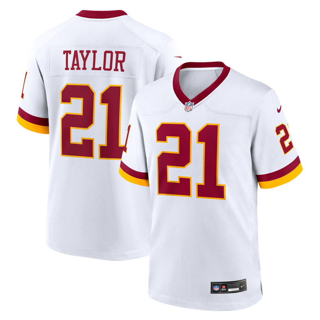Washington Commanders Sean Taylor White Game Super Bowl Era Jersey