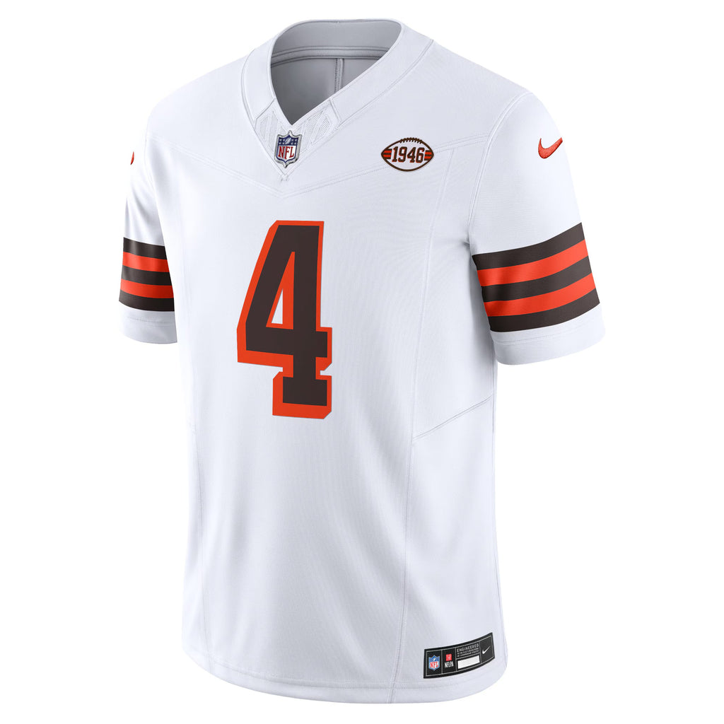 Cleveland Browns Deshaun Watson White Vapor F.U.S.E. Limited Jersey