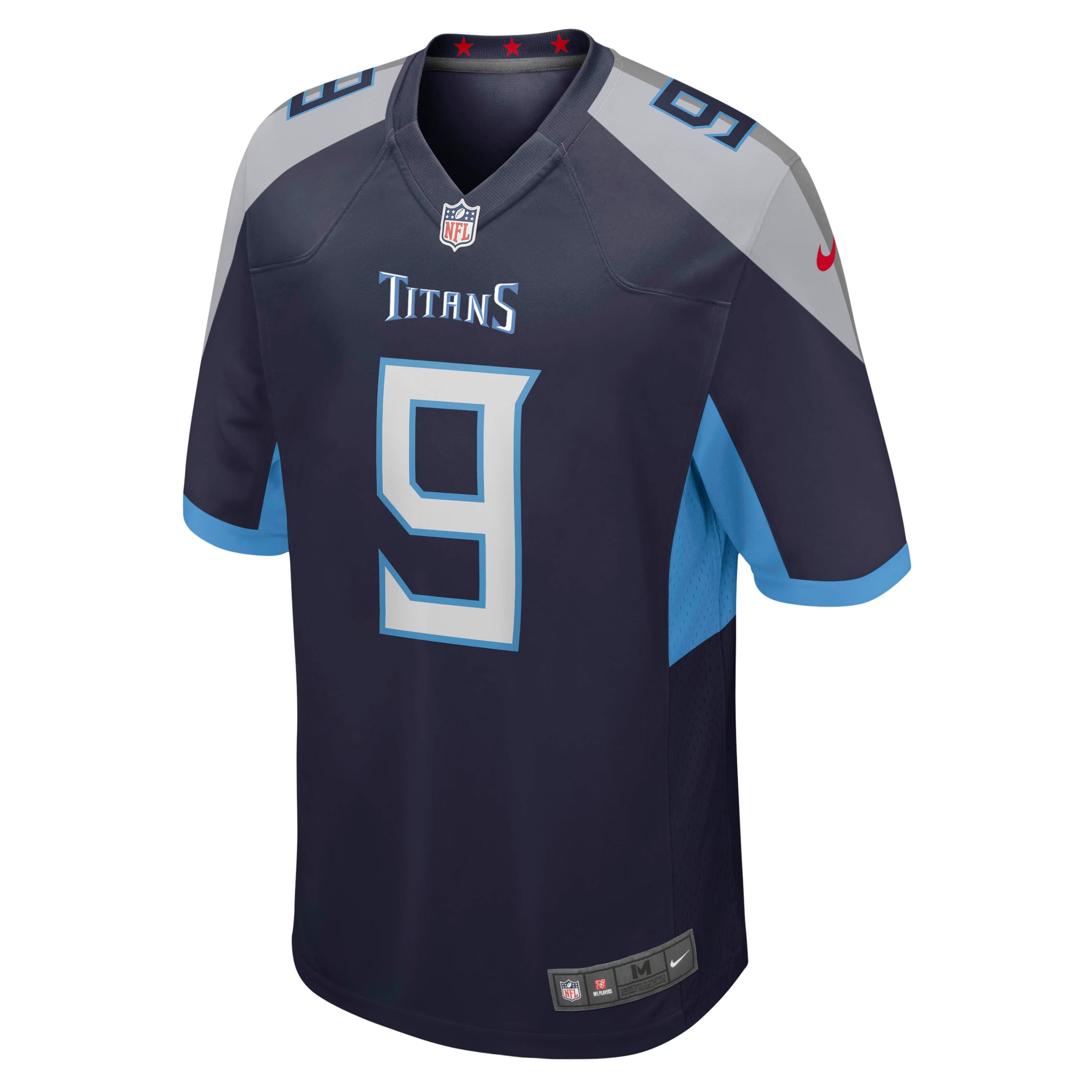 Tennessee Titans Steve McNair Navy Game Retired Player Jersey