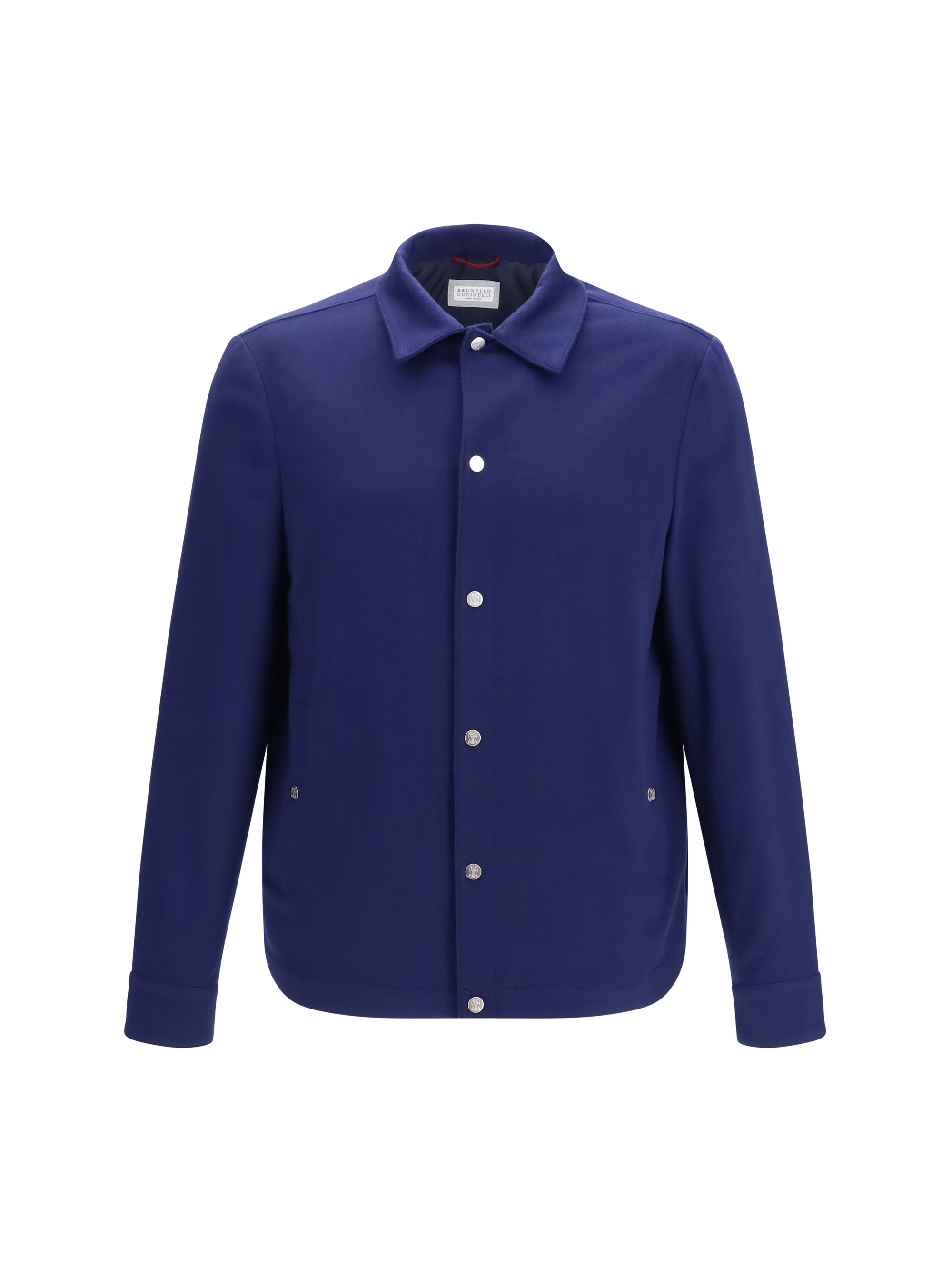 Brunello Cucinelli Men Long-Sleeve Cashmere Jacket