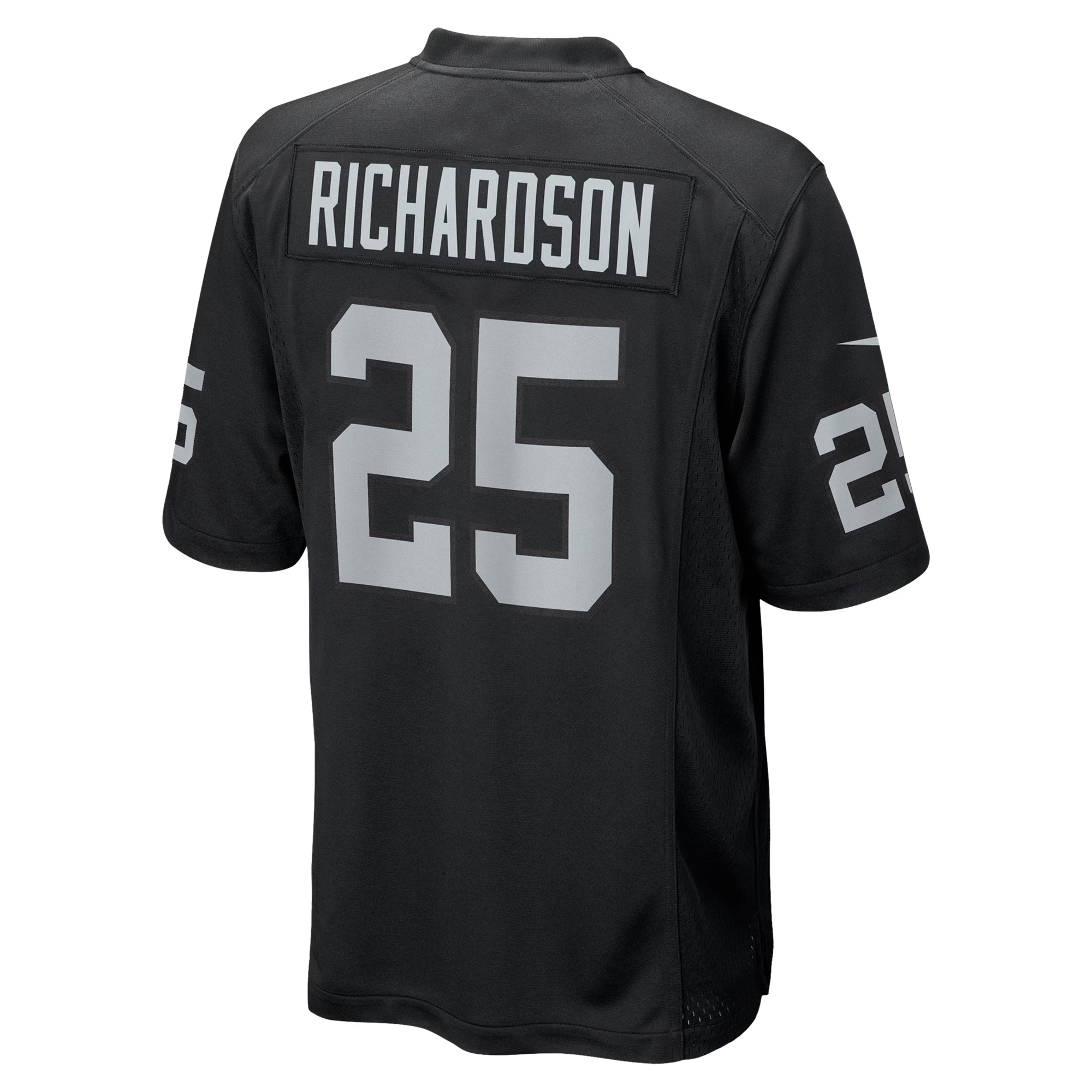Las Vegas Raiders Decamerion Richardson Black Team Game Jersey