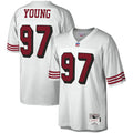 San Francisco 49ers Bryant Young Mitchell & Ness White Legacy Replica Jersey