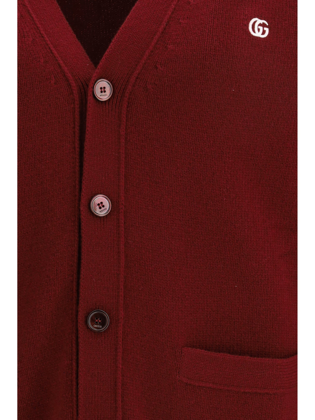 Gucci Men Wool Cashmere Cardigan