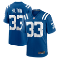 Indianapolis Colts Mike Hilton Royal Team Game Jersey