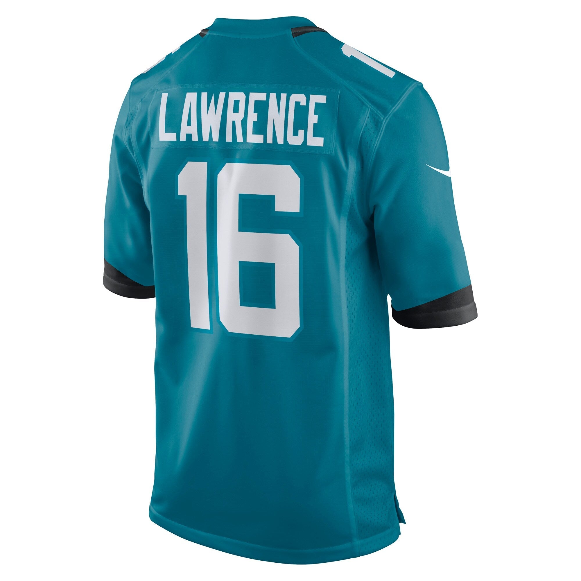 Jacksonville Jaguars Trevor Lawrence Teal Game Jersey