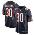 Chicago Bears Joejuan Williams Navy Game Jersey