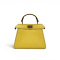 FENDI 2024 YELLOW PEEKABOO MINI BAG