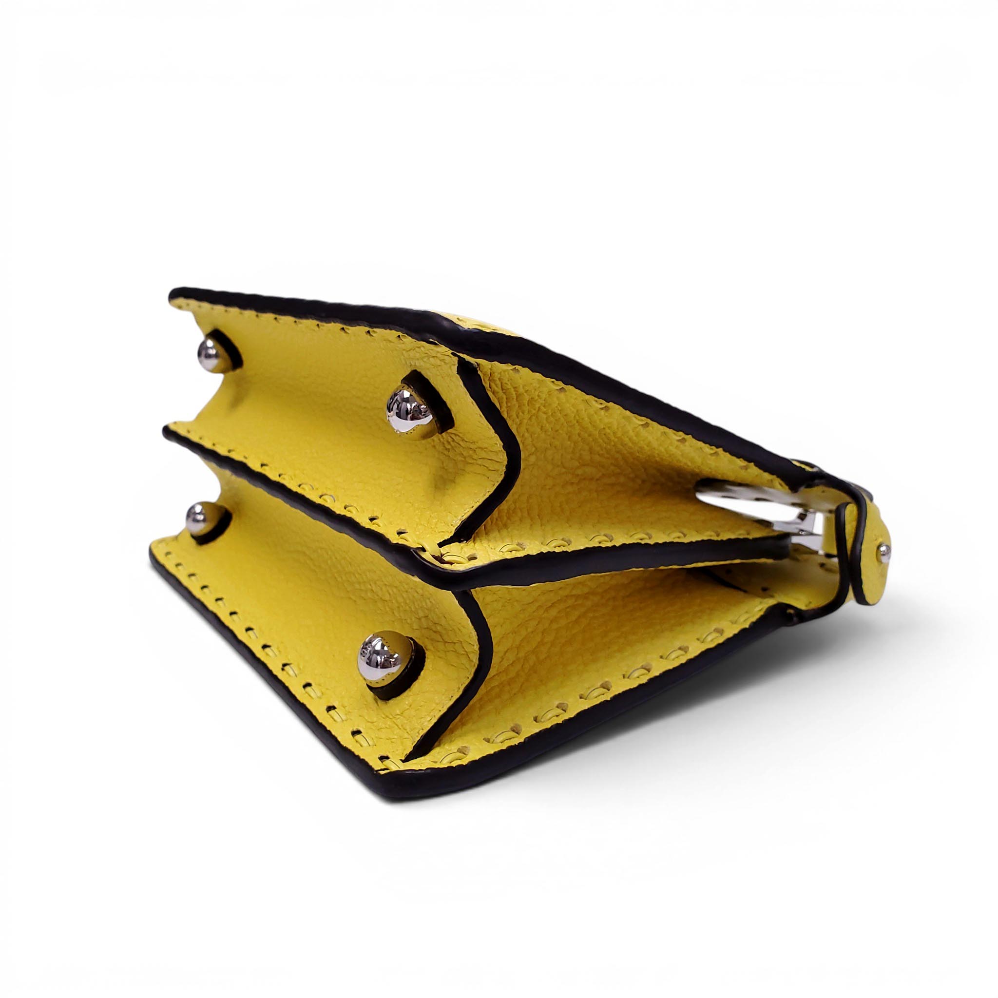 FENDI 2024 YELLOW PEEKABOO MINI BAG