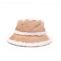 FENDI LOGO SHEARLING HAT - MEN'S SIZE S