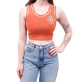 FENDI ORANGE LOGO SPORTS BRA - SIZE S