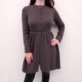 FENDI TAUPE SWEATER JACKET - SIZE 42