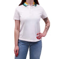 FENDI YELLOW AND GREEN LOGO POLO TOP - KIDS' SIZE 12+ (XS)