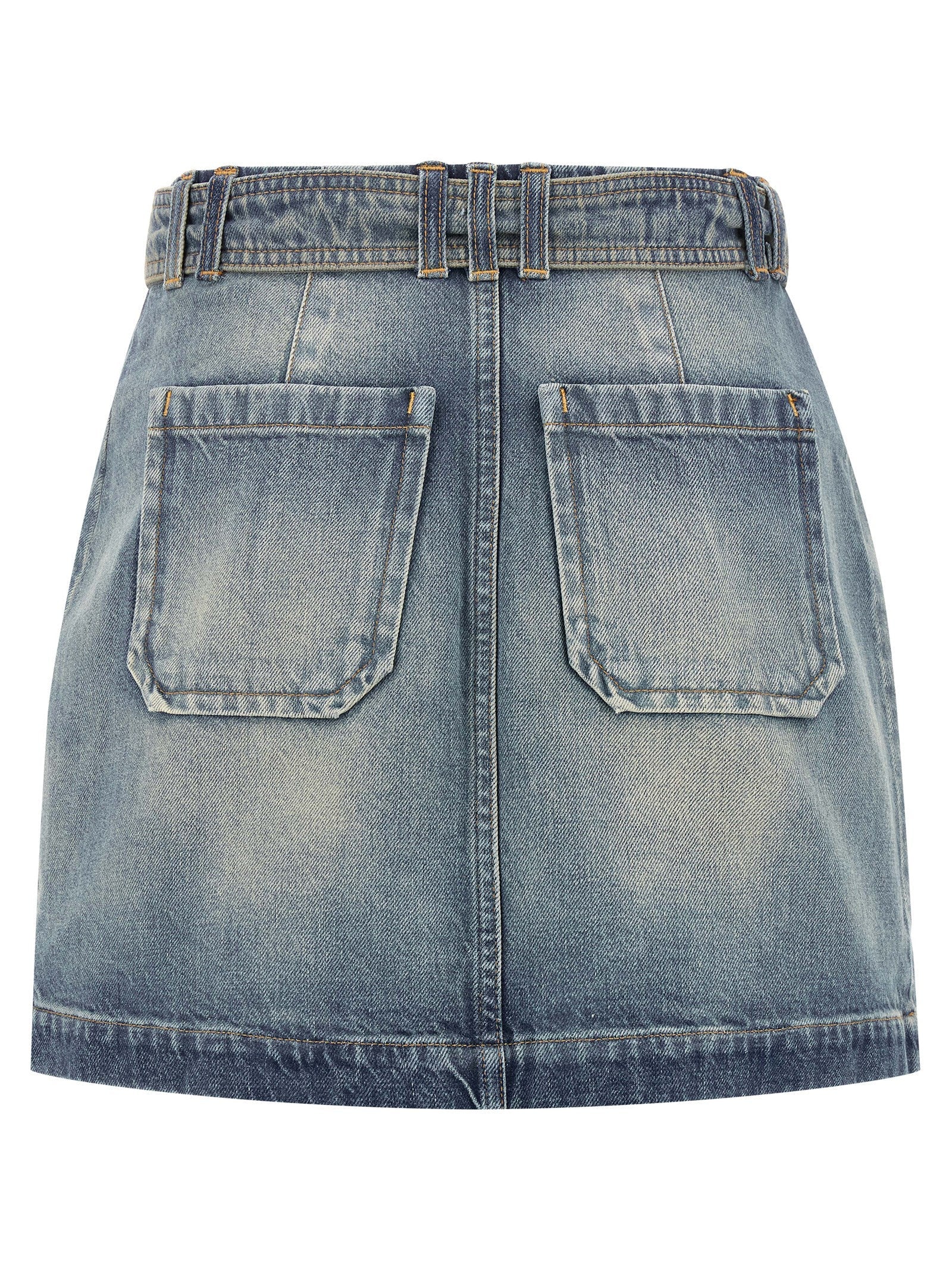Balmain Women Cargo Pocket Skirt