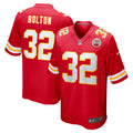Kansas City Chiefs Nick Bolton Red Game Jersey