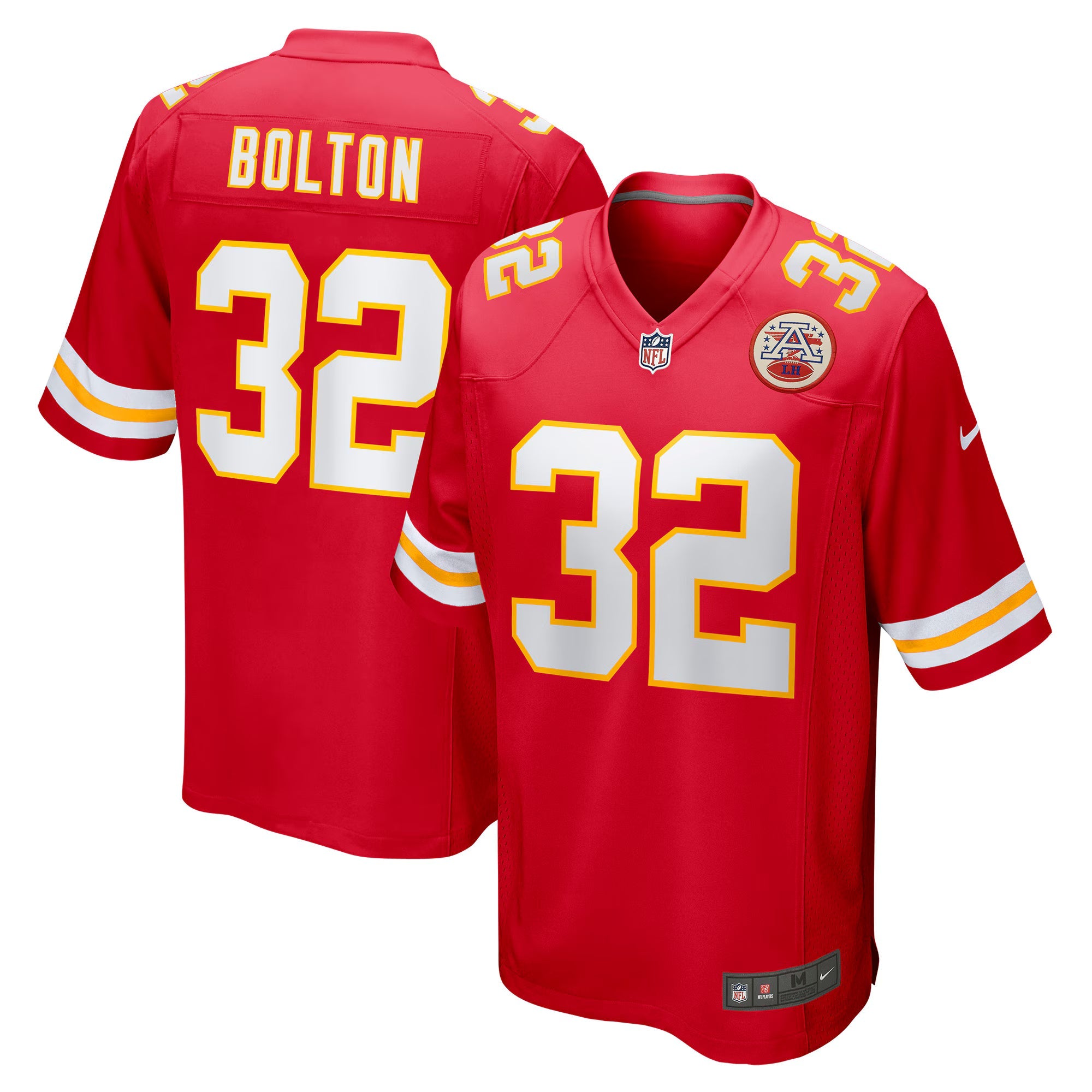 Kansas City Chiefs Nick Bolton Red Game Jersey