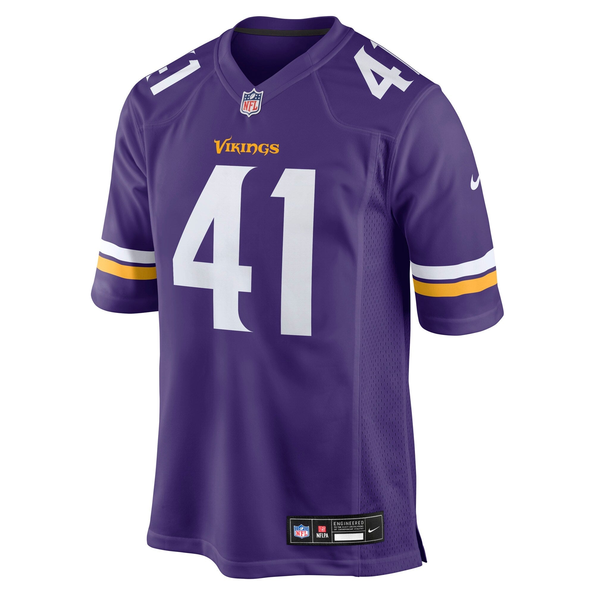 Minnesota Vikings Kobe King Purple Team Game Jersey
