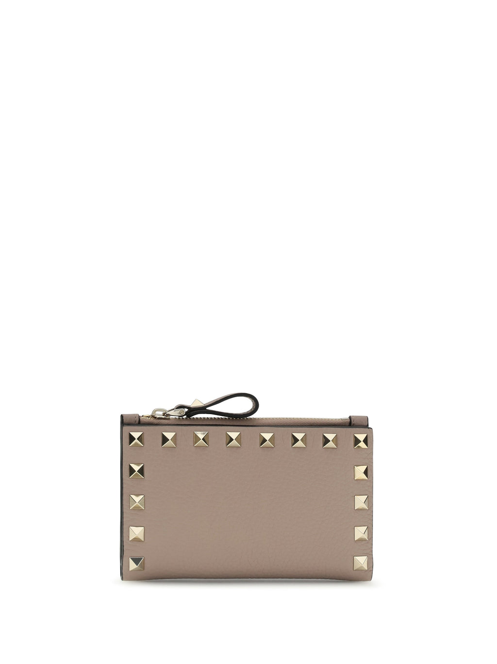 Valentino Garavani Women Rockstud Zip Card Holder