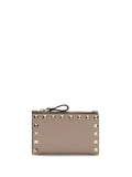 Valentino Garavani Women Rockstud Zip Card Holder