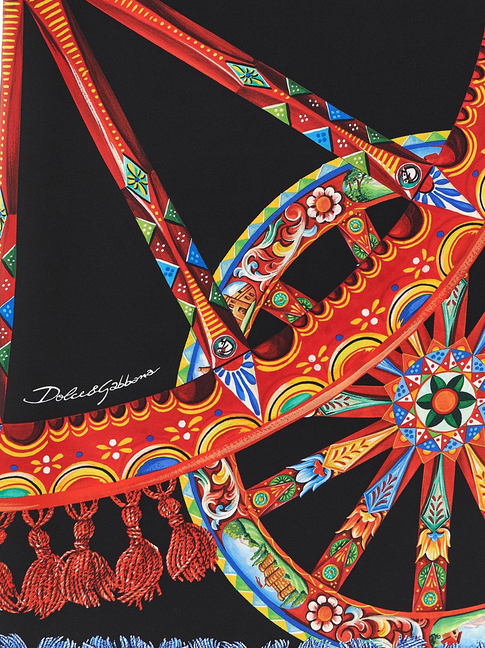 Dolce & Gabbana Women 'Carretto' Scarf