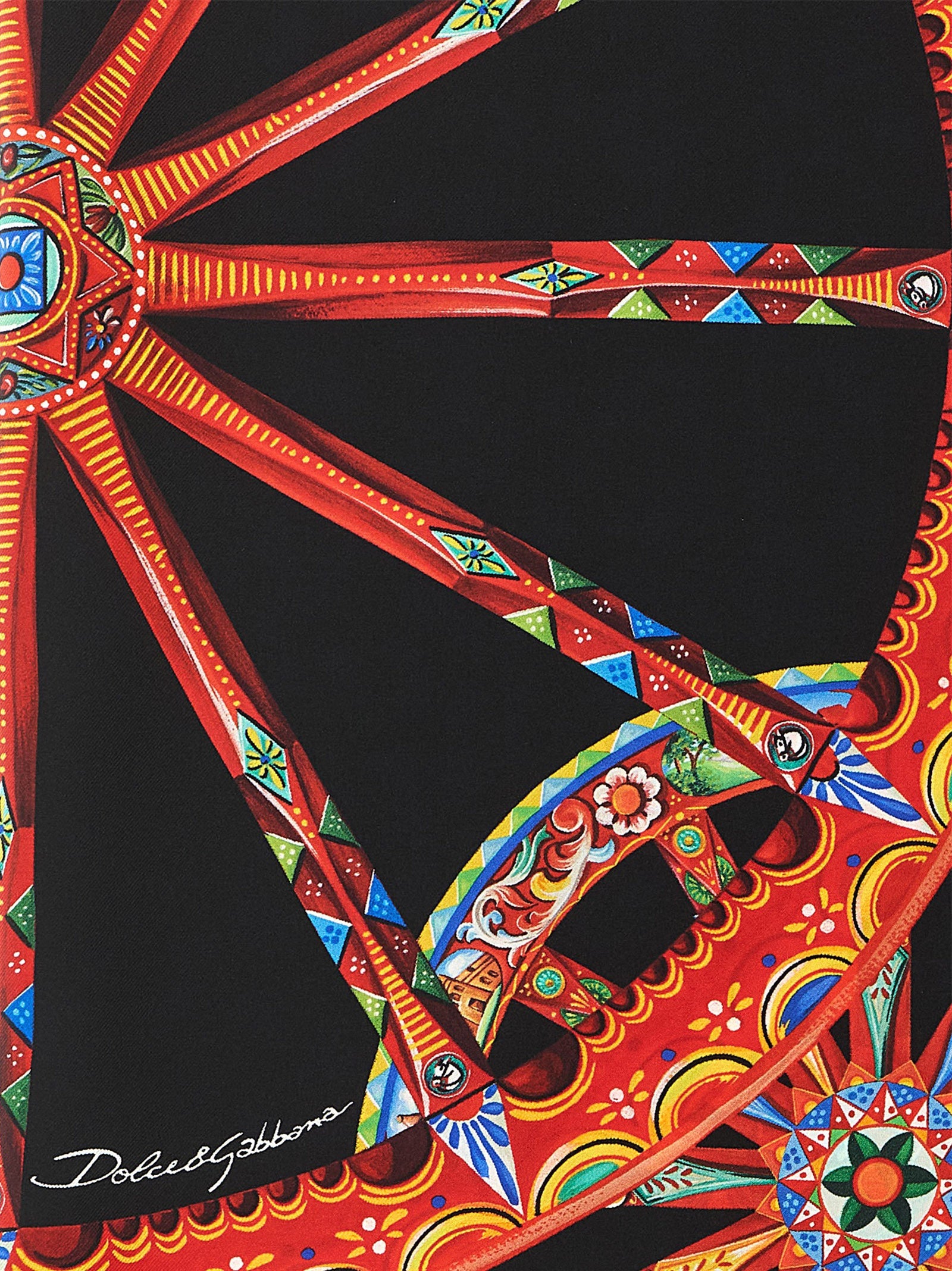 Dolce & Gabbana Women 'Carretto' Scarf