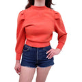 FRAME ORANGE CREWNECK SWEATSHIRT - SIZE XS