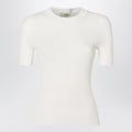 Fendi White Jumper With The Fendi 1925 Stamp Motif Women