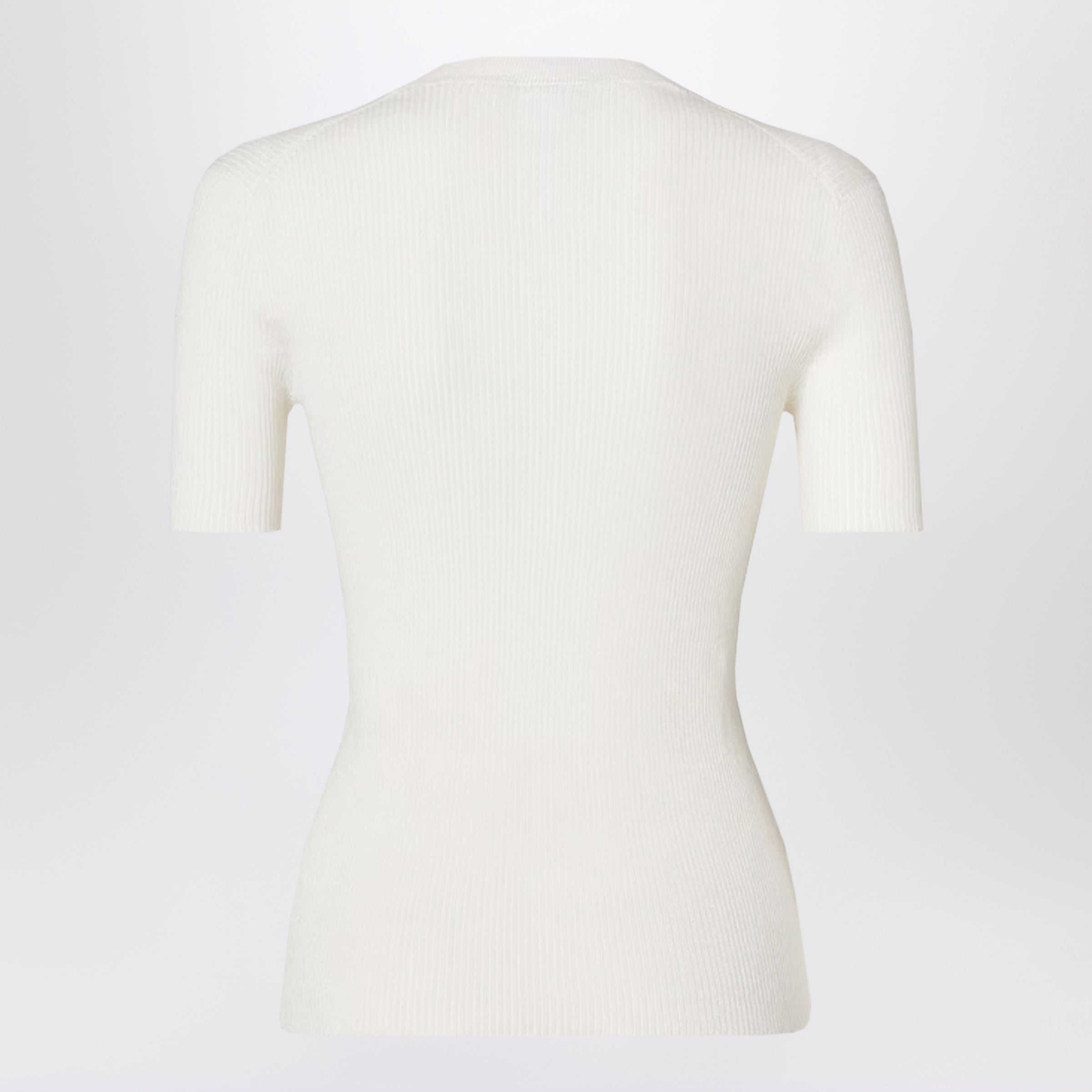 Fendi White Jumper With The Fendi 1925 Stamp Motif Women