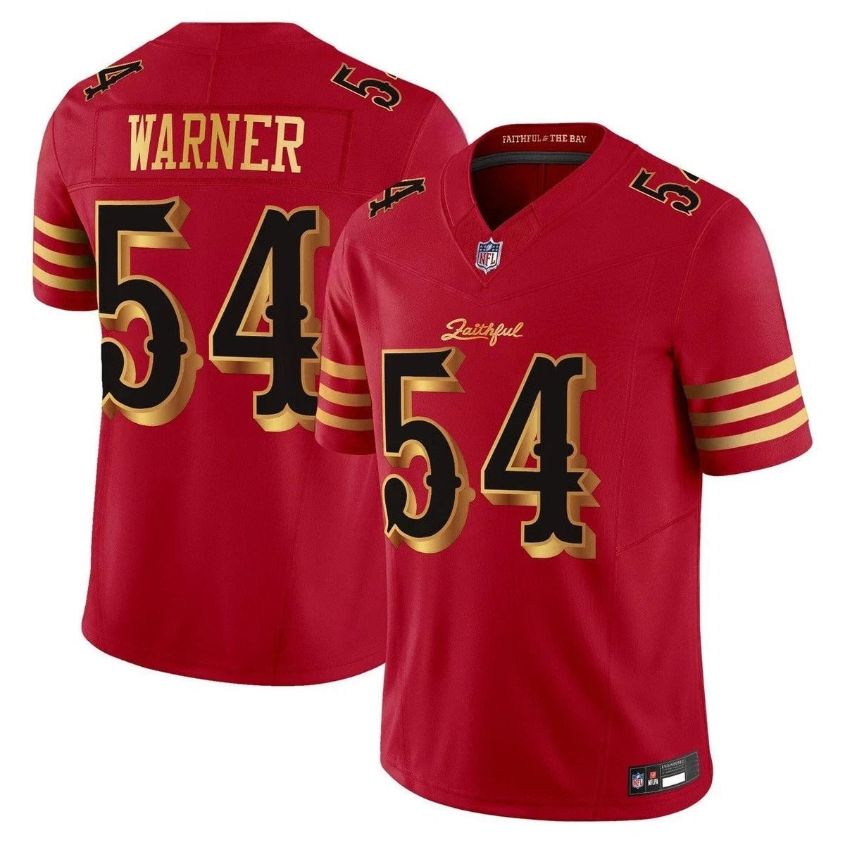 Fred Warner San Francisco 49ers 2025 Rivalries Collection Jersey - Red