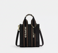 NWT Coach Smith Mini Leather Tote In Black
