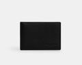 NWT Coach Men’s Compact Billfold Wallet in Refined Pebble- Black