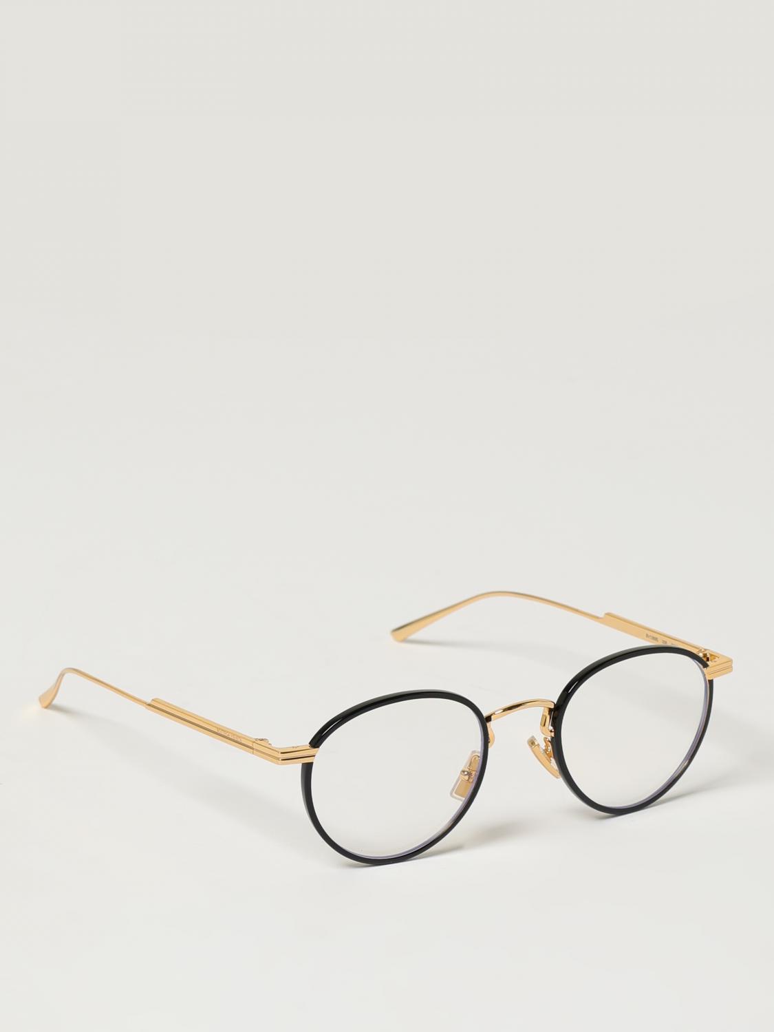 Bottega Veneta Sunglasses Men Yellow Gold