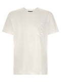 Dolce & Gabbana Men Openwork Logo T-Shirt