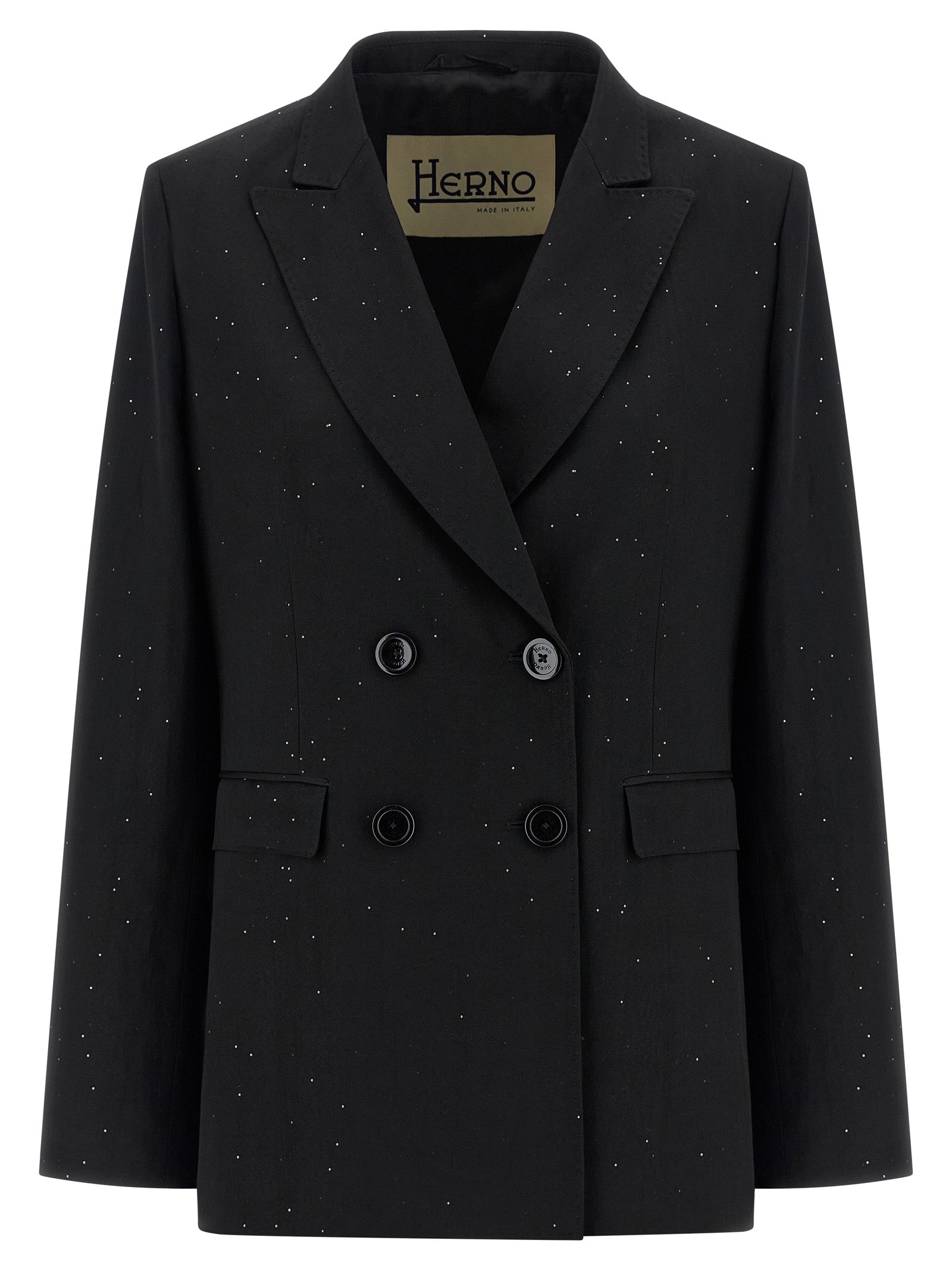 Herno Women Micro Sequin Blazer